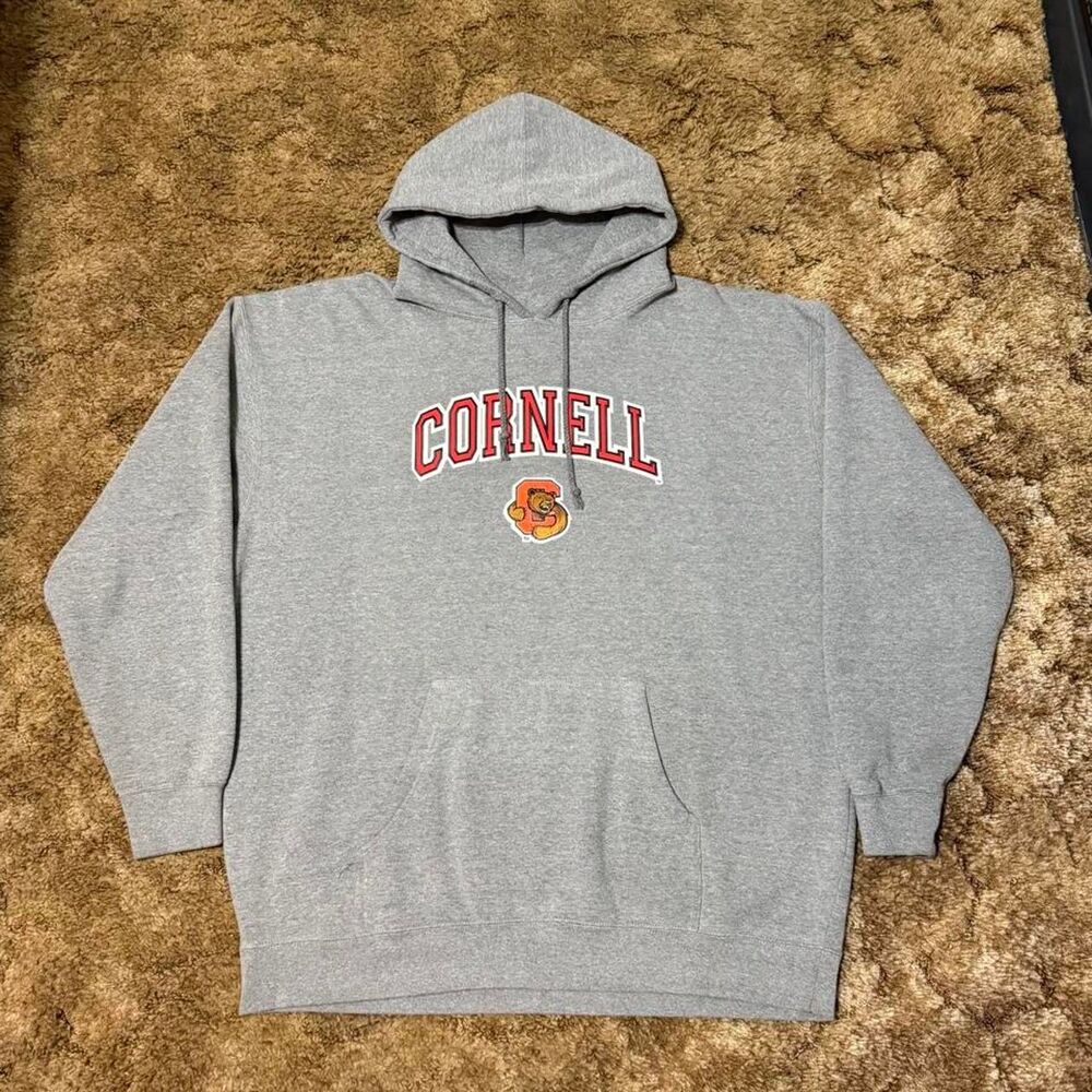 Cornell University Pull Over Hoodie Grey XXLarge